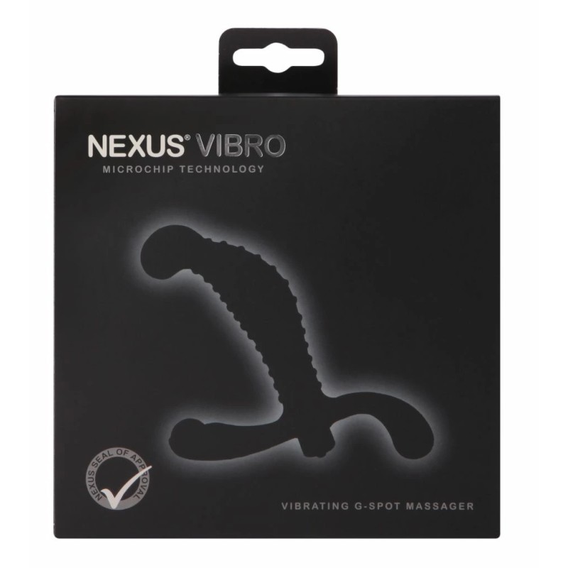 Wibrujący masażer prostaty - Nexus Vibro Black